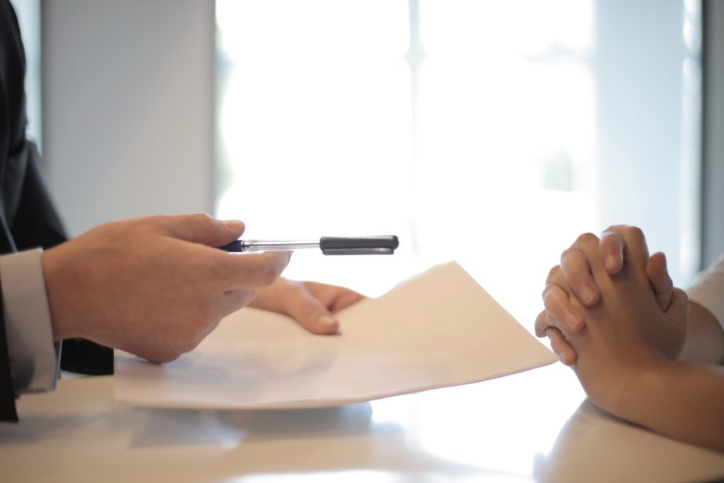 Redraft rejected job offers